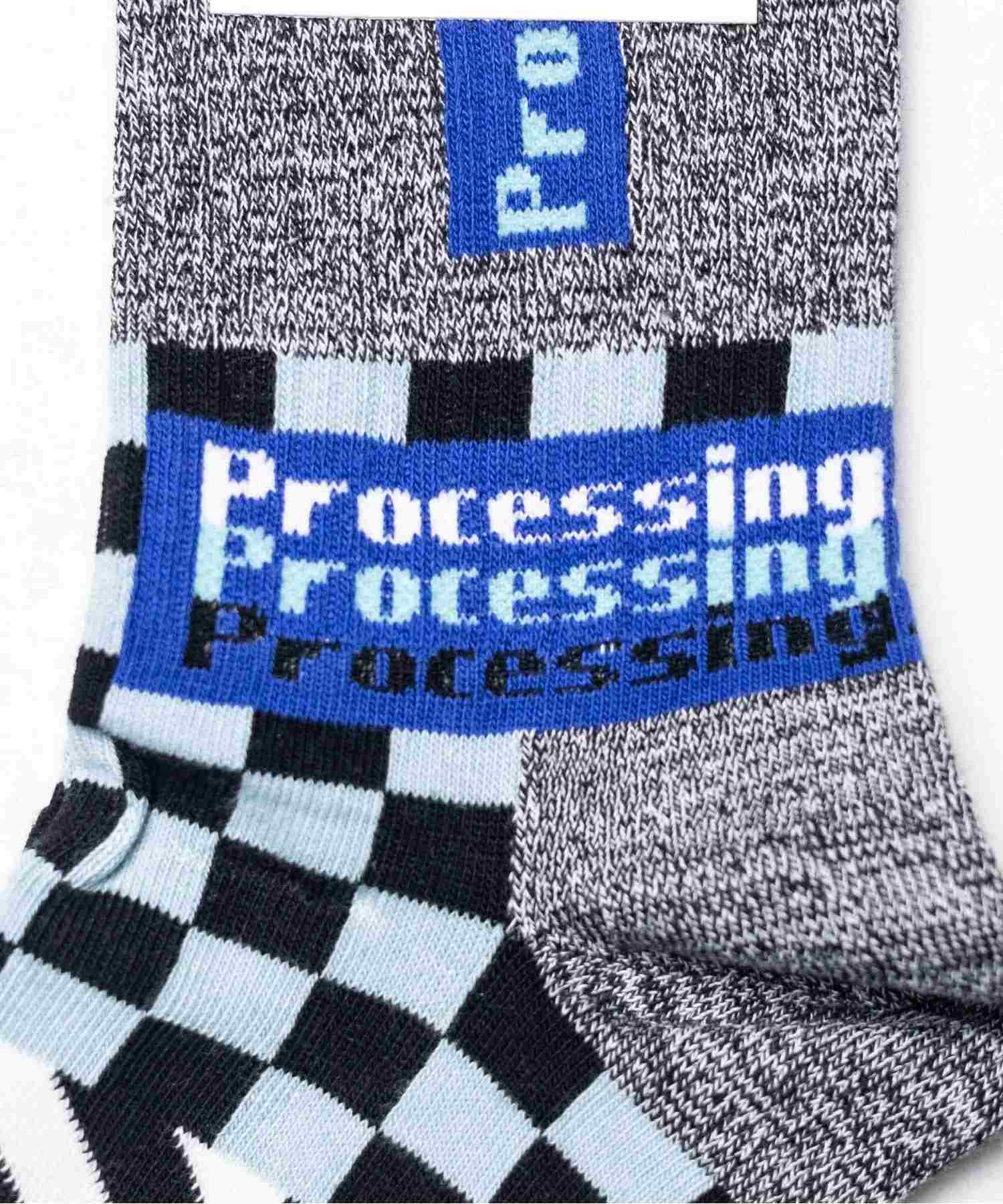 ハッピーソックス Happy Socks 【HAPPY SOCKS】キャッチーデザインソックス （グレー） グレー
