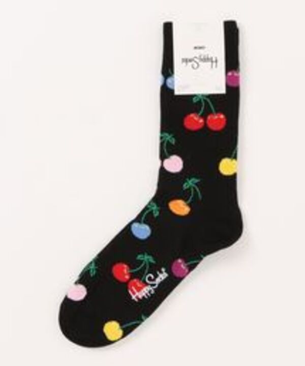ハッピーソックス Happy Socks 【HAPPY SOCKS】デザインソックス （ブラック系その他） ブラック系その他