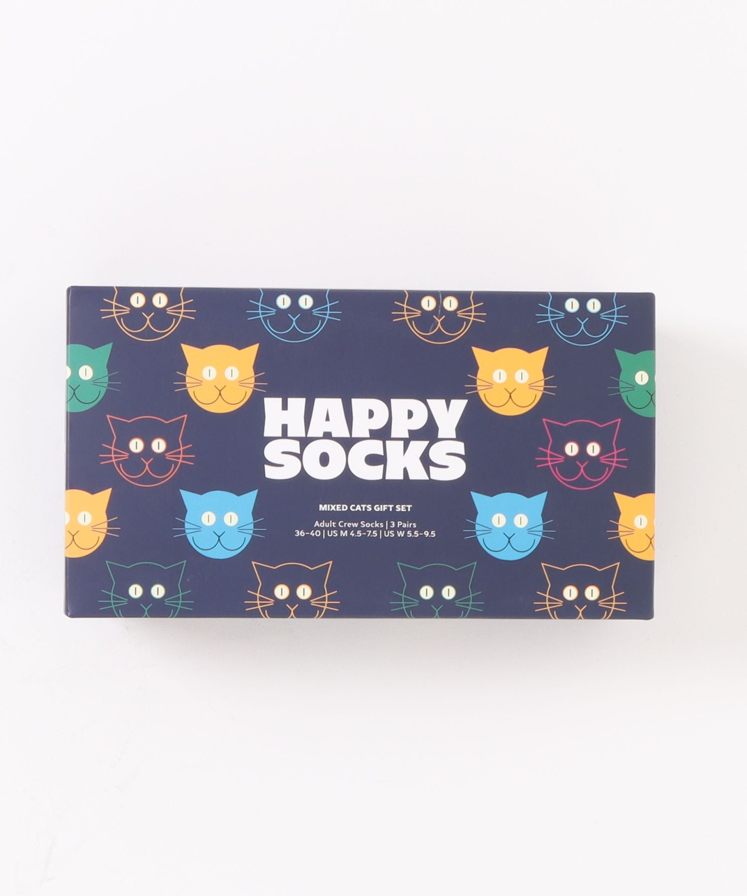ハッピーソックス Happy Socks 【Happy Socks】 3-Pack Mixed Cat Socks Gift Set （その他） その他