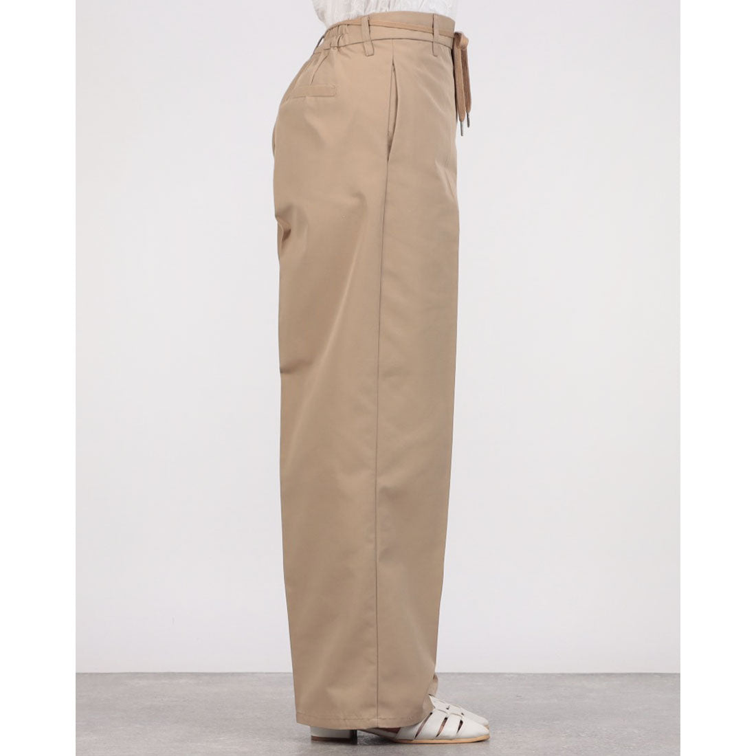 ヒューマンセカンドオケージョン Human 2nd Occasion 綿混ツイルドローコードパンツ （ベージュ） ベージュ