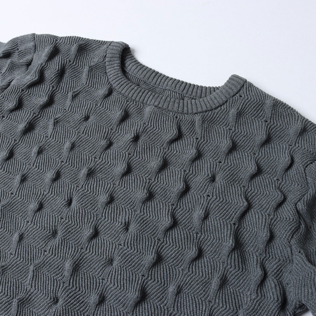 ヒューマンセカンドオケージョン Human 2nd Occasion トゲトゲニットプルオーバー （ブラック） ブラック