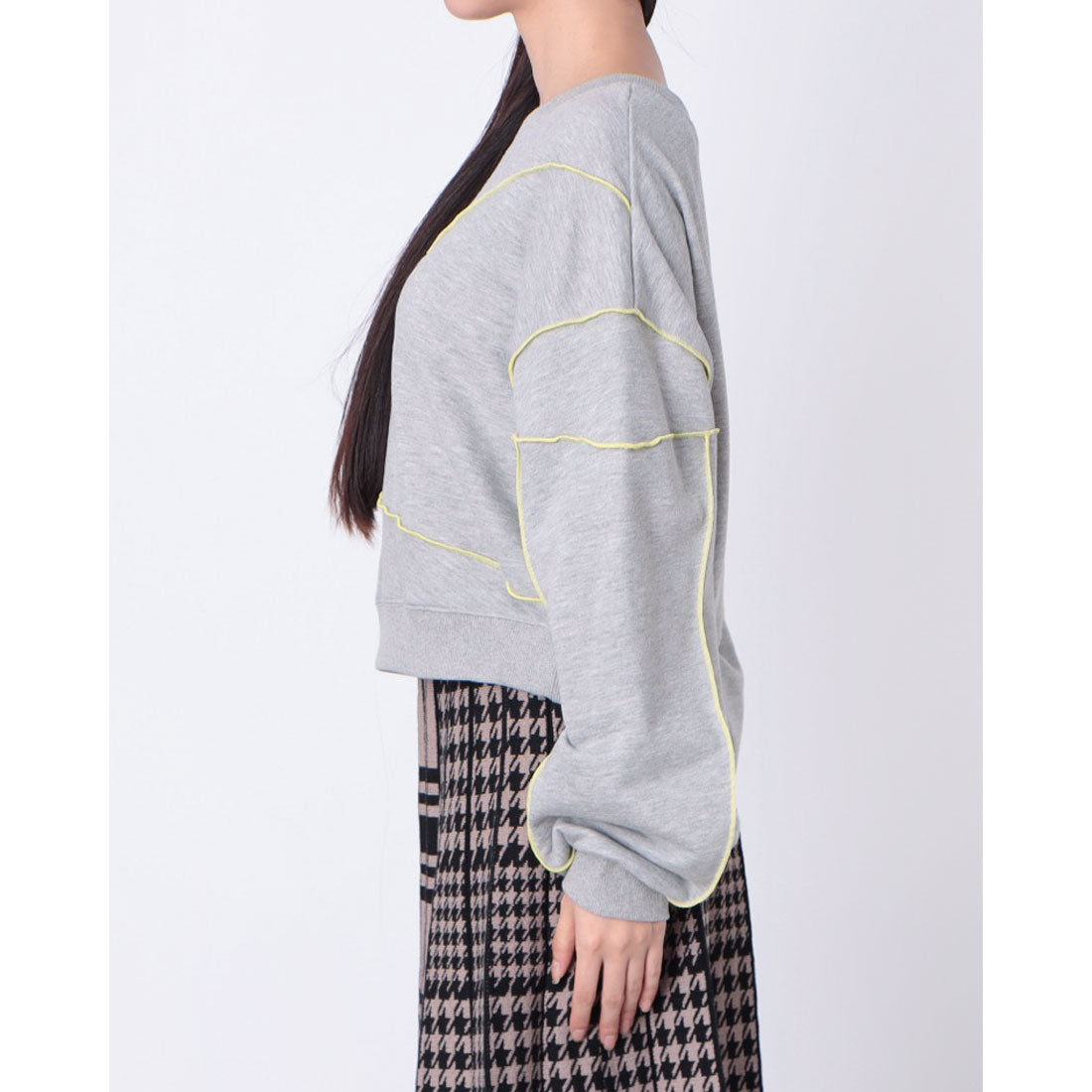 ヒューマンセカンドオケージョン Human 2nd Occasion T/C裏毛メロー配色プルオーバー （グレー） グレー