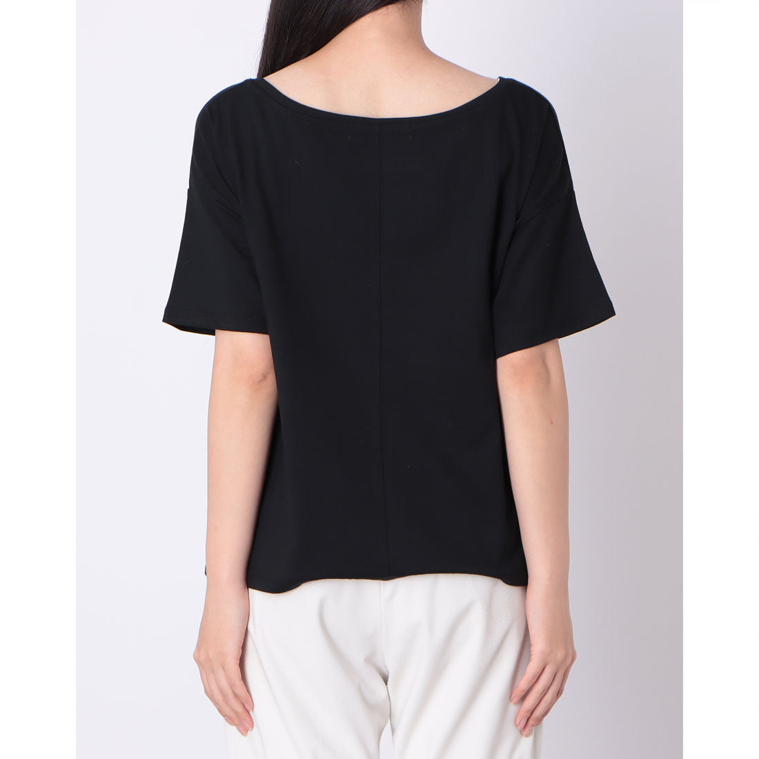 ヒューマンセカンドオケージョン Human 2nd Occasion ドロップショルダーロゴTシャツ （ブラック） ブラック