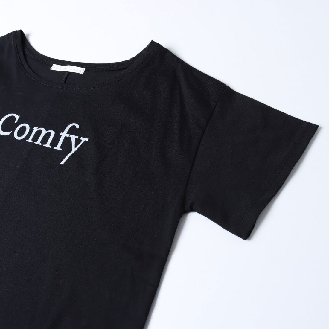 ヒューマンセカンドオケージョン Human 2nd Occasion ドロップショルダーロゴTシャツ （ブラック） ブラック