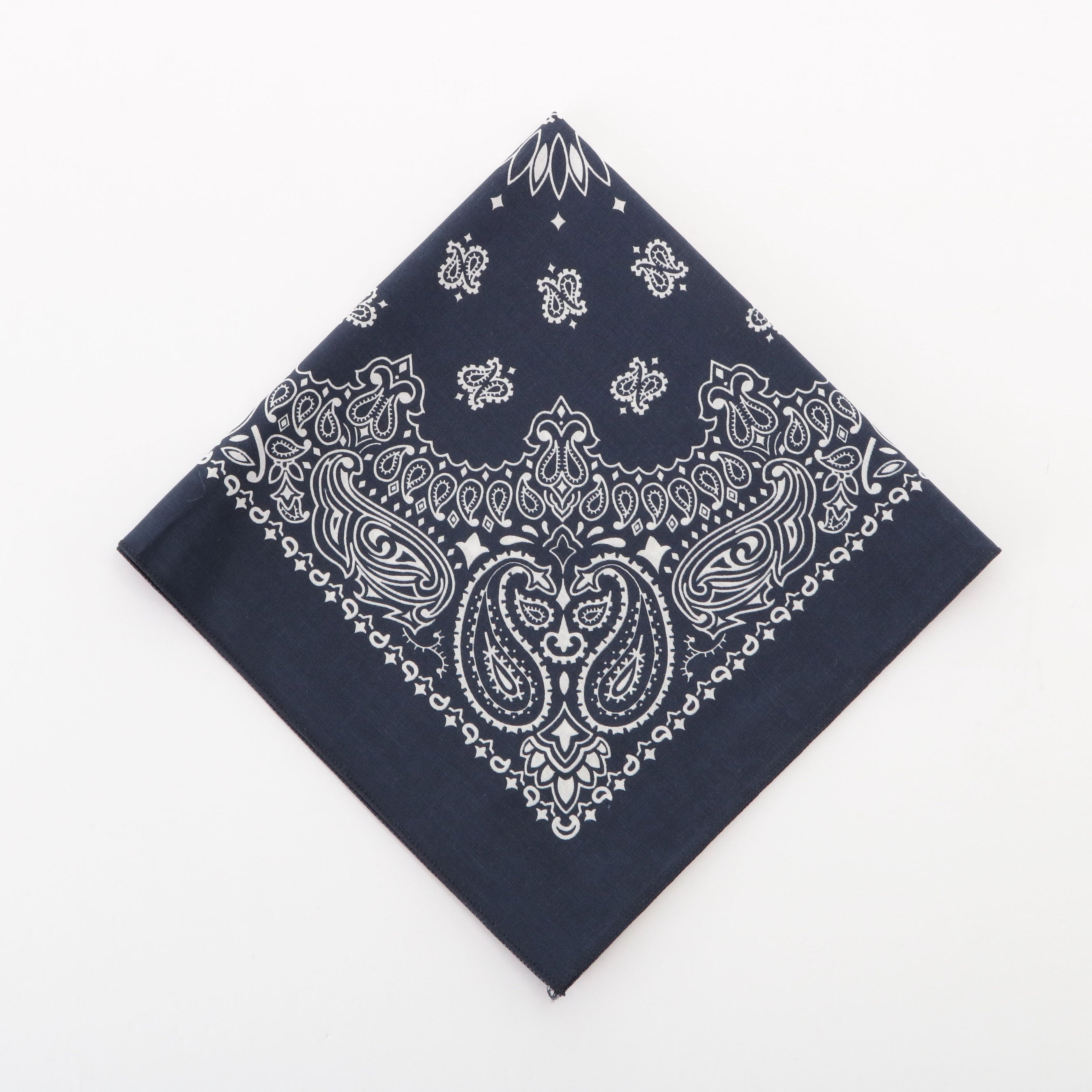 ハバハンク HAV-A-HANK ハバハンク HAV-A-HANK PAISLEY BANDANNA,49.ネイビー