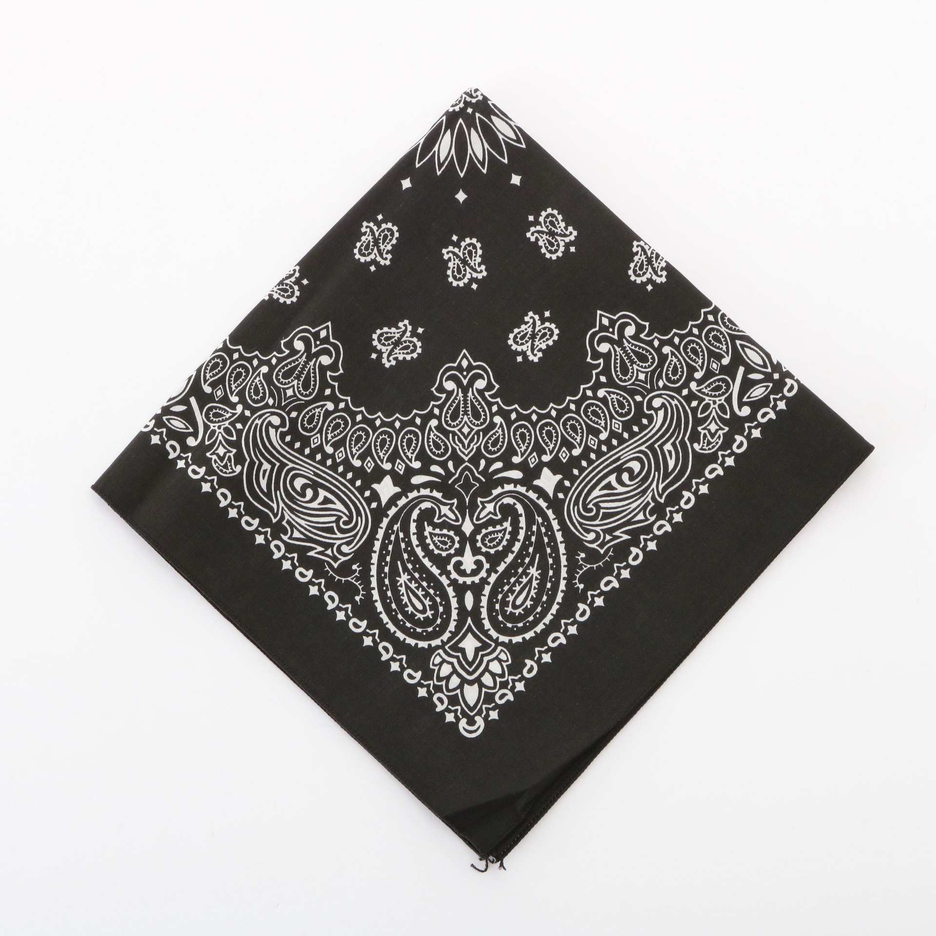ハバハンク HAV-A-HANK ハバハンク HAV-A-HANK PAISLEY BANDANNA,80.ブラック