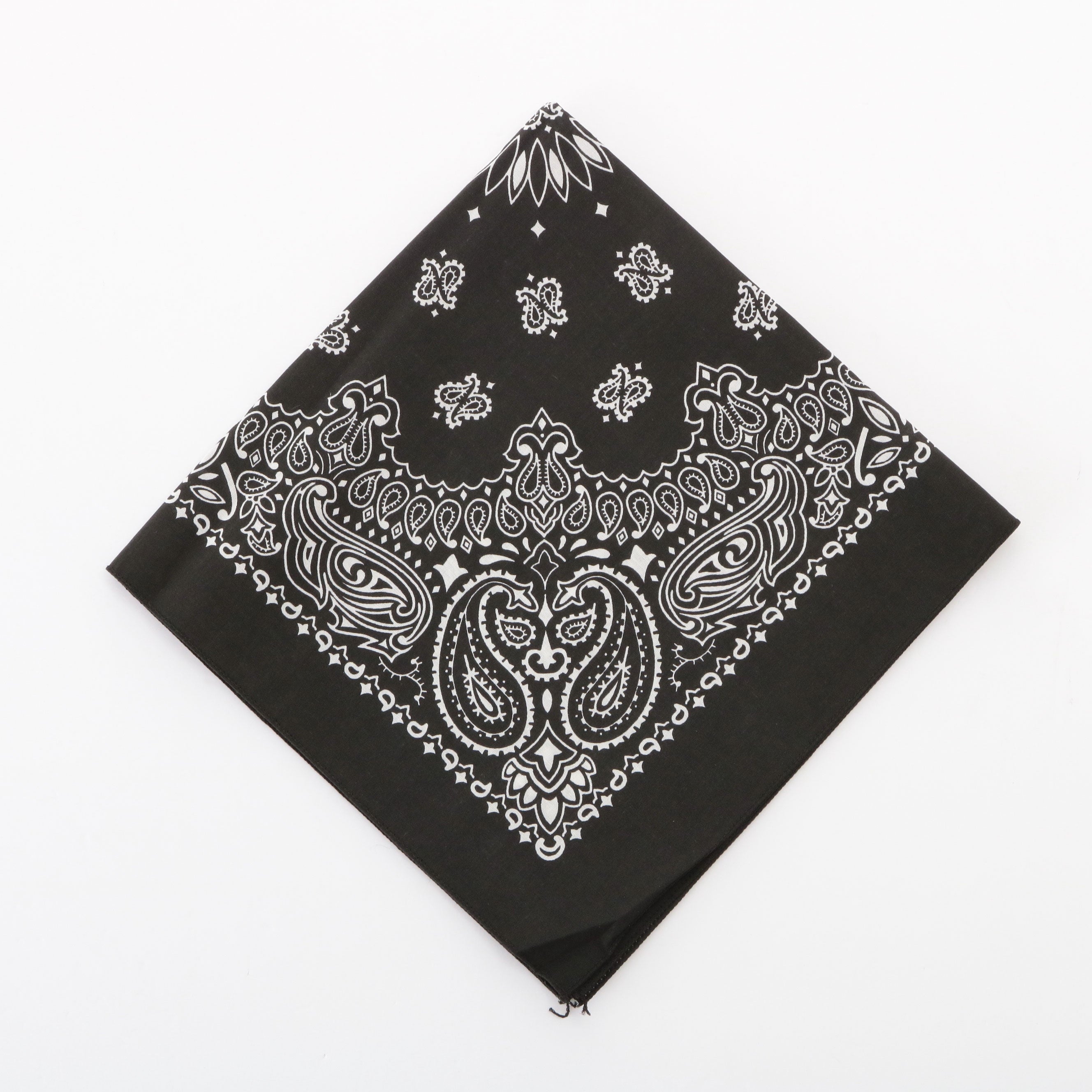 ハバハンク HAV-A-HANK ハバハンク HAV-A-HANK PAISLEY BANDANNA,80.ブラック
