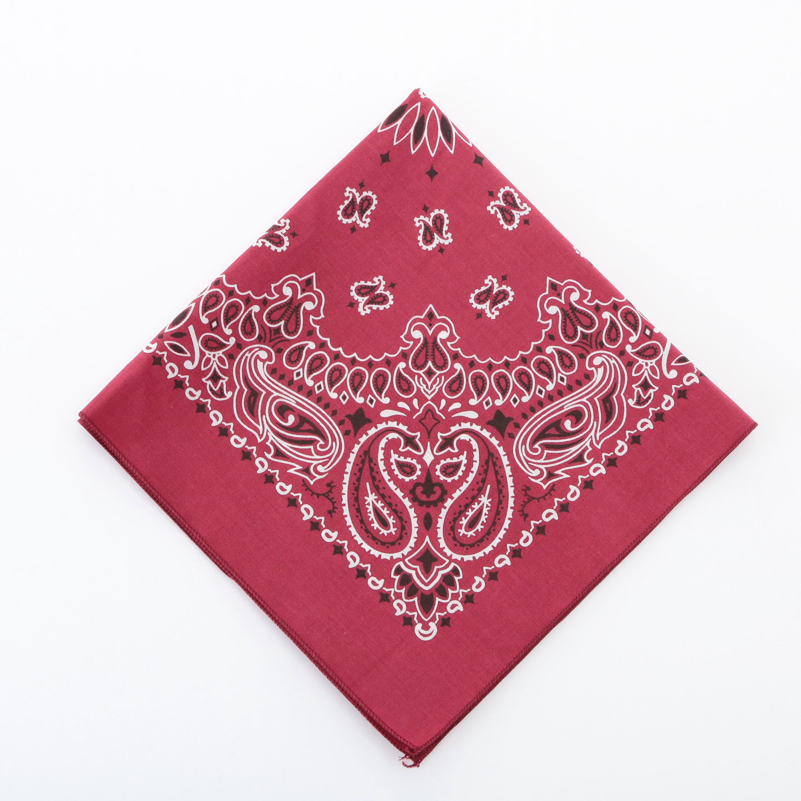 ハバハンク HAV-A-HANK ハバハンク HAV-A-HANK PAISLEY BANDANNA,69.バーガンディ