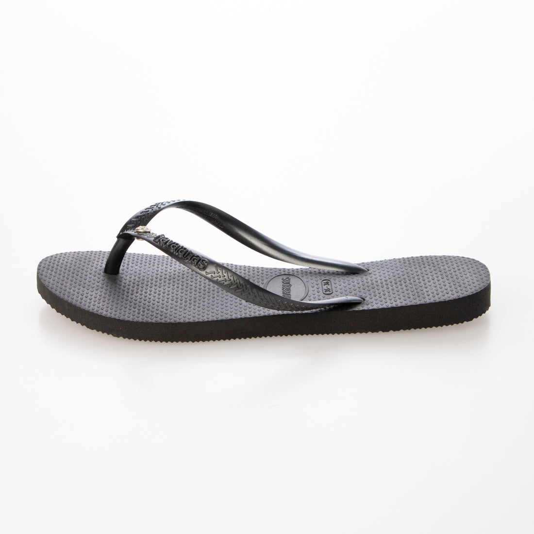 ハワイアナス Havaianas Slim-Crystal-Sw-II-Black （Black） Black