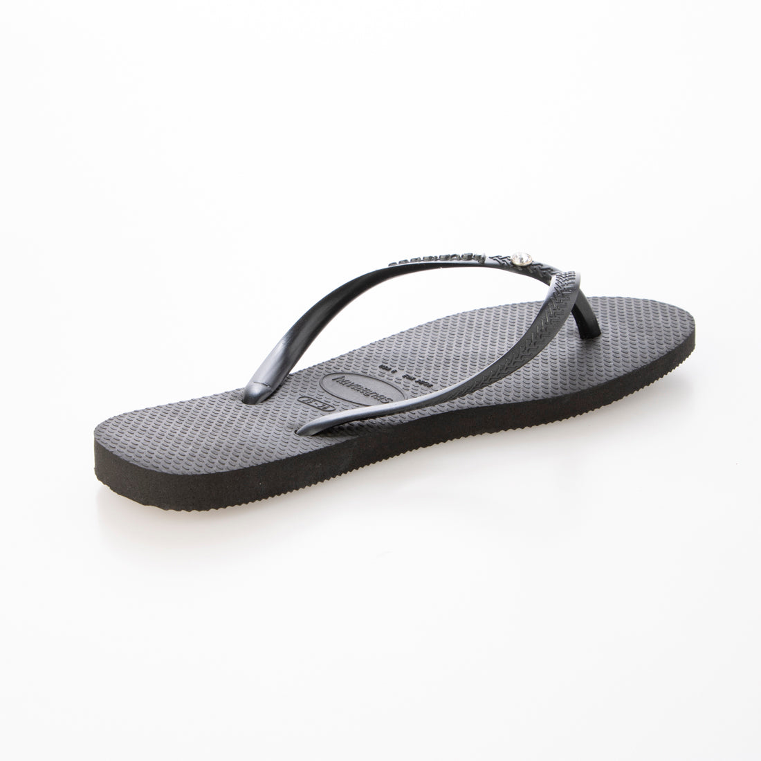 ハワイアナス Havaianas Slim-Crystal-Sw-II-Black （Black） Black
