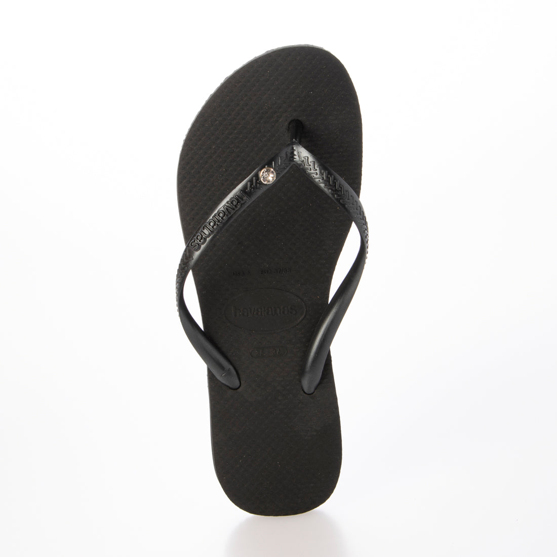 ハワイアナス Havaianas Slim-Crystal-Sw-II-Black （Black） Black