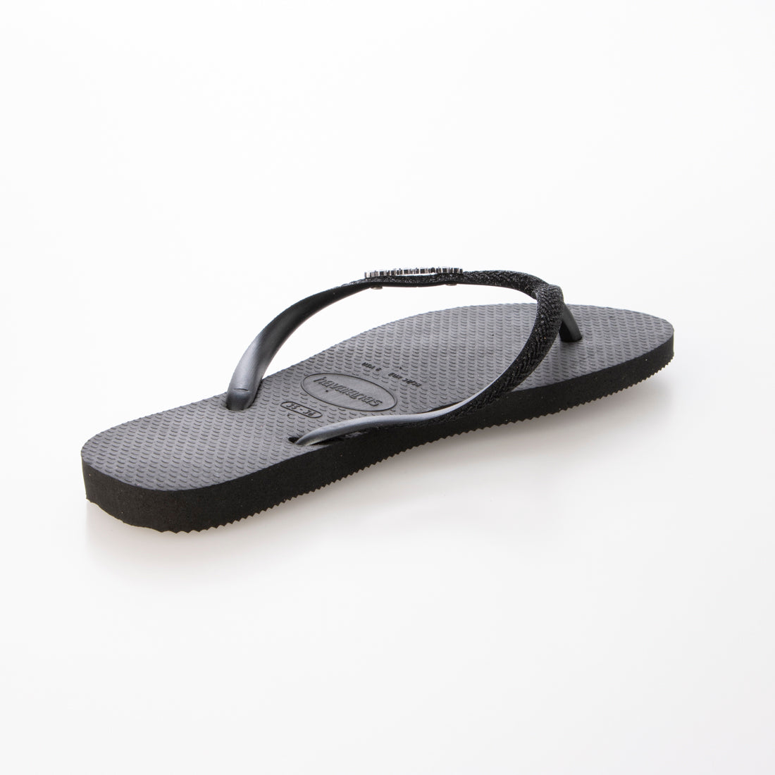 ハワイアナス Havaianas Slim-Glitter-ll-BLACK-BLACK （BLACK/BLACK） BLACK/BLACK