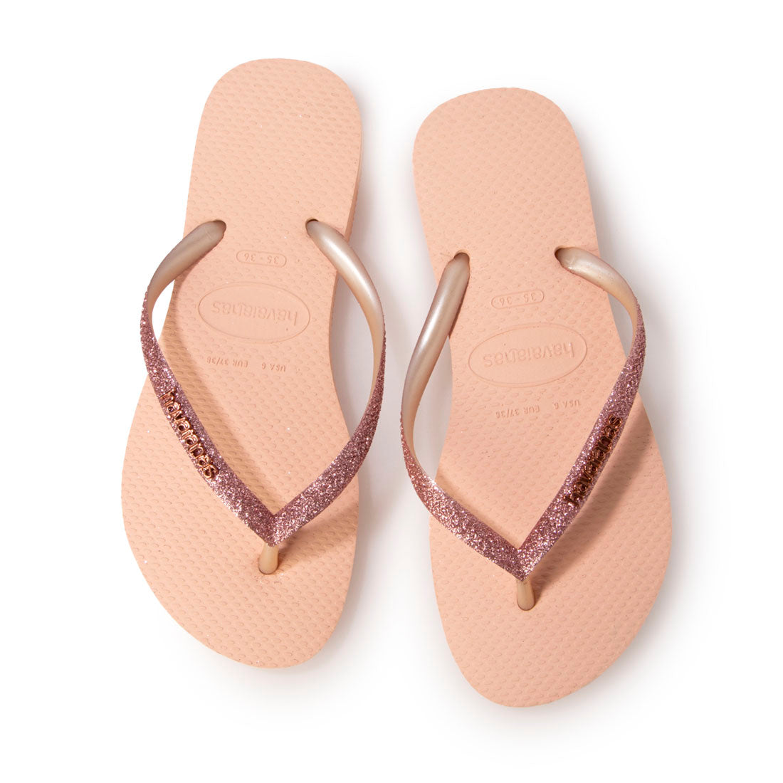 ハワイアナス Havaianas Slim-Glitter-ll-Pink-Pink （PINK/PINK） PINK/PINK