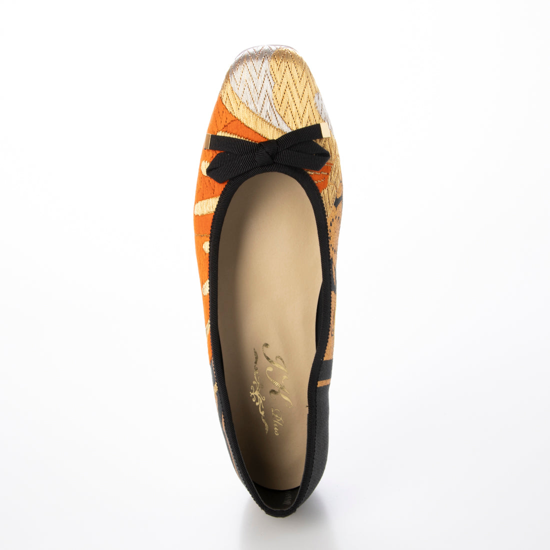 Hakimono - Footwear 【Made in Japan】【Footwear】 Unique one-of-a-kind flat shoes made from Nishijin-ori and kimono materials HAZUMI100