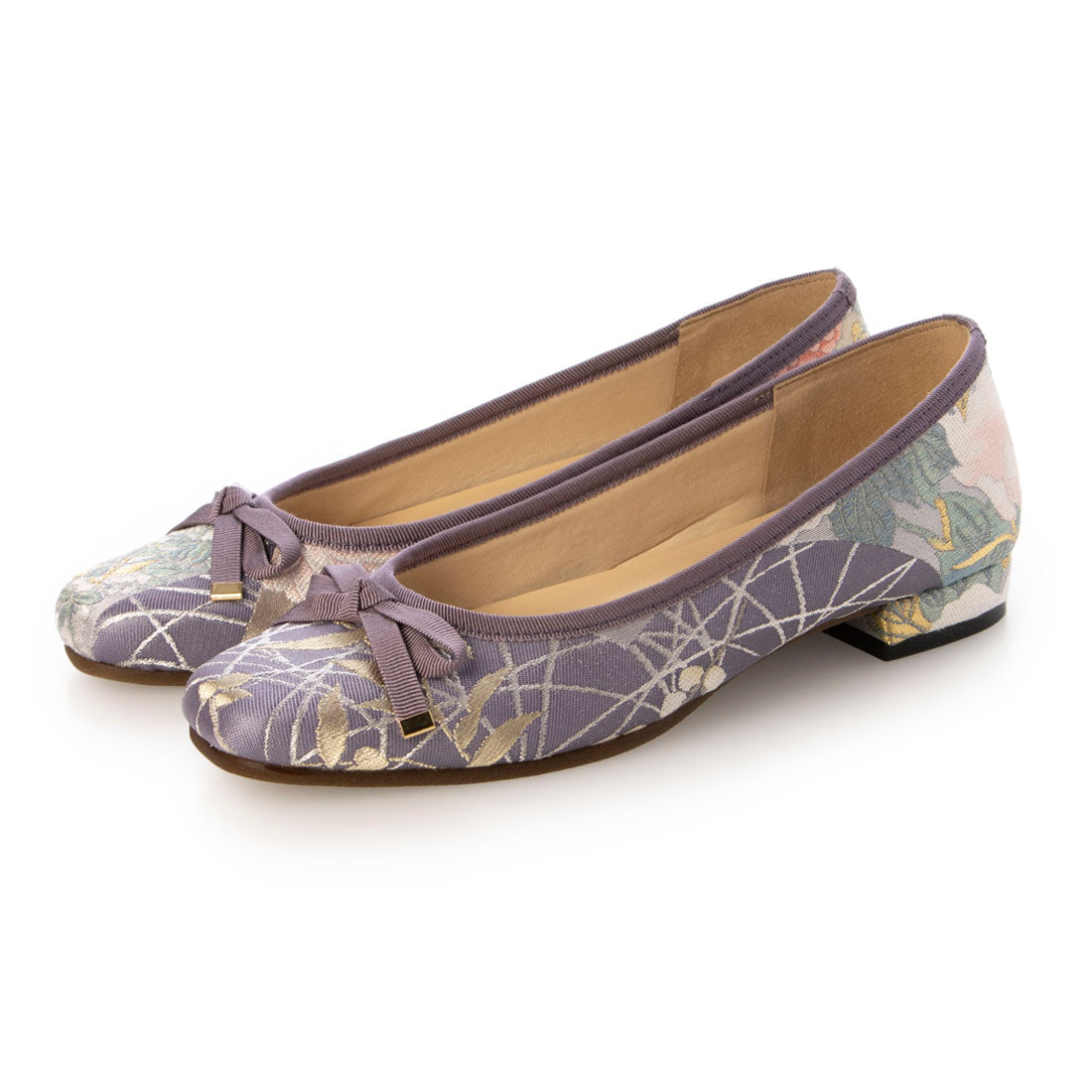 ハキモノ 履着物 【日本製】【履着物】【特許取得製法】西陣織や着物素材で製作したフラットシューズ （西陣） 西陣