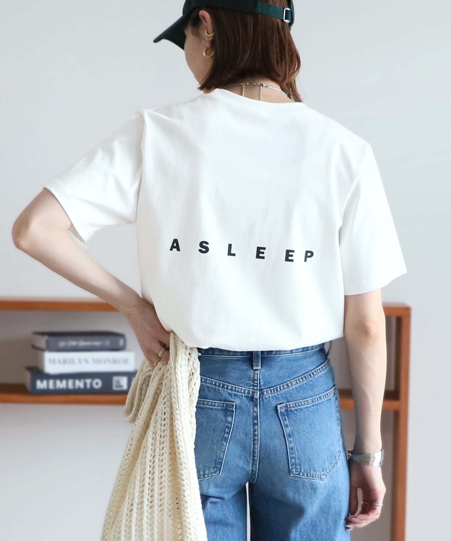 レカ reca 【選べる2サイズ展開】ロゴプリントオーバーサイズTシャツ(R24117ーk/R23132ーk) （オフホワイト） オフホワイト