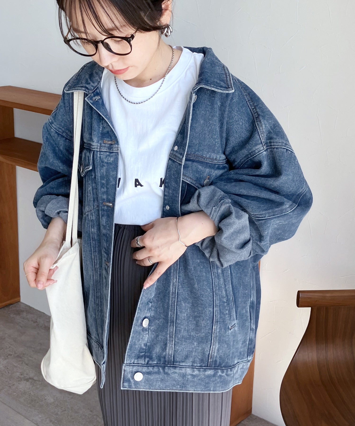 Reca Oversized Denim Jacket