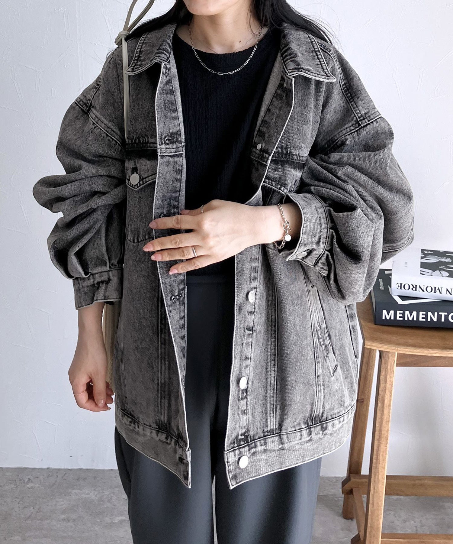 Reca Oversized Denim Jacket