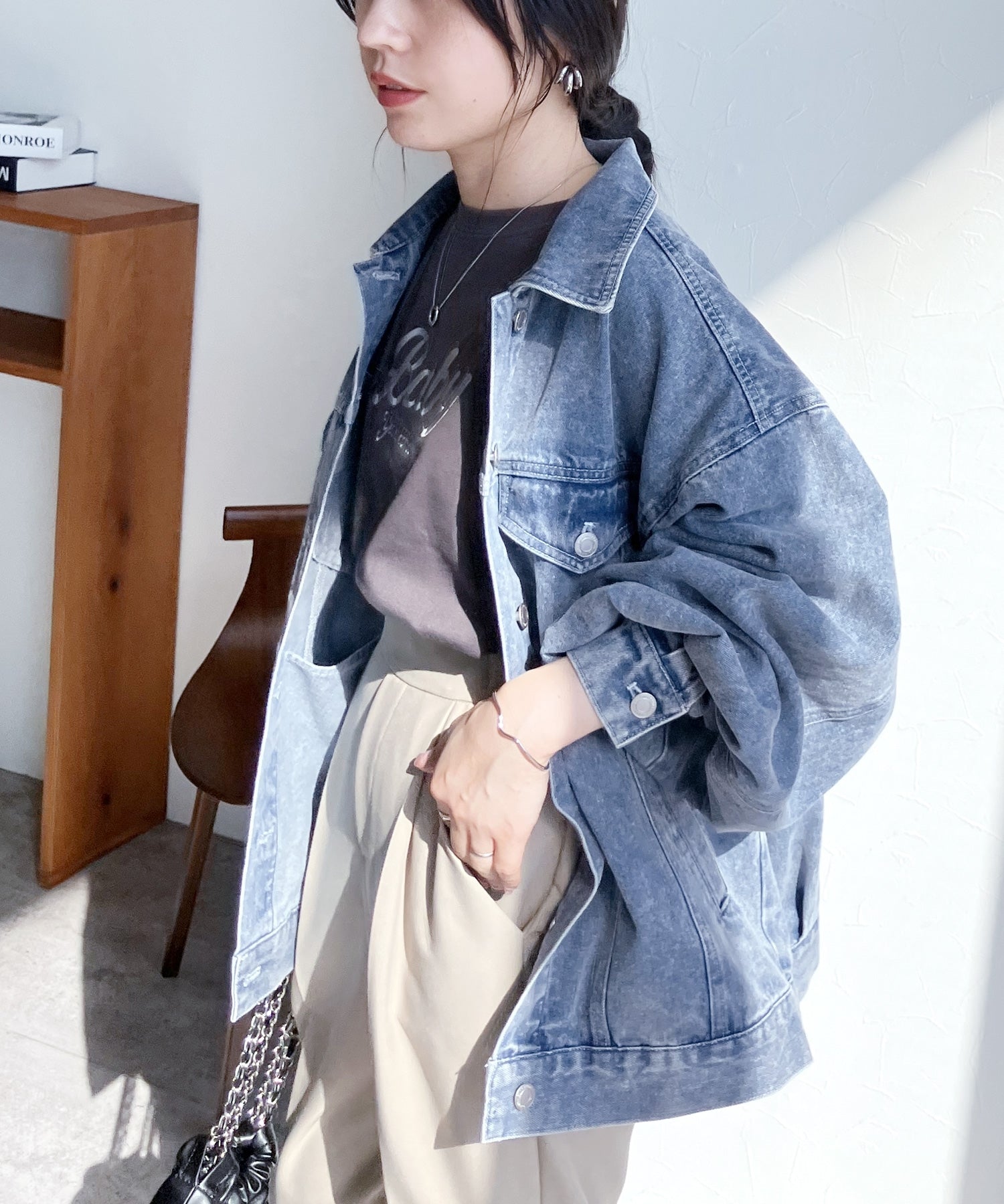 Reca Oversized Denim Jacket