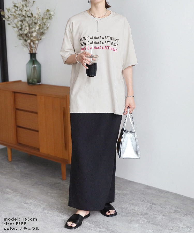 レカ reca 重點色彩標誌T恤