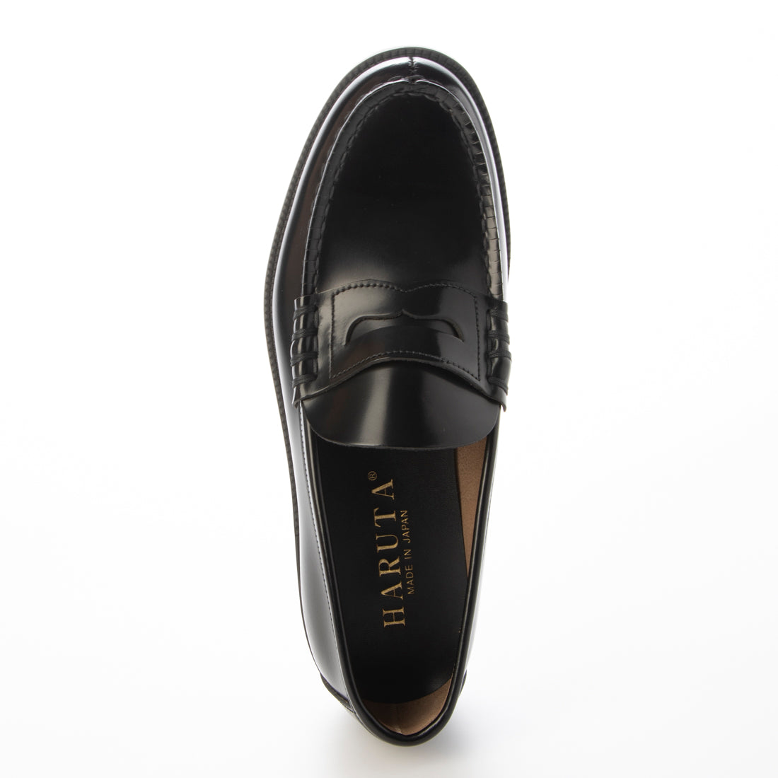 HARUTA Cowhide Coin Loafers 3E 906