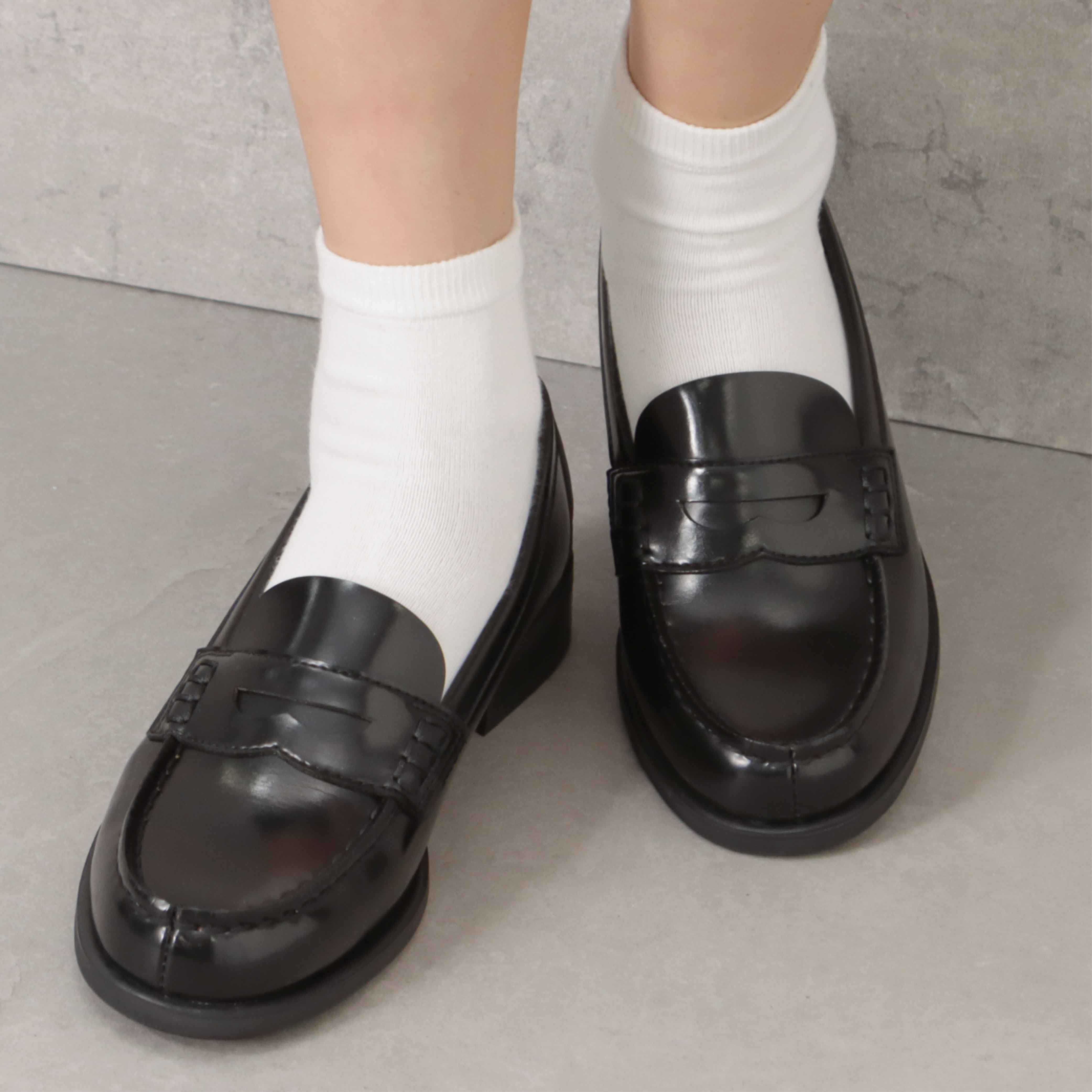 【日本製】コインローファー HARUTA ハルタ 4505 BLK