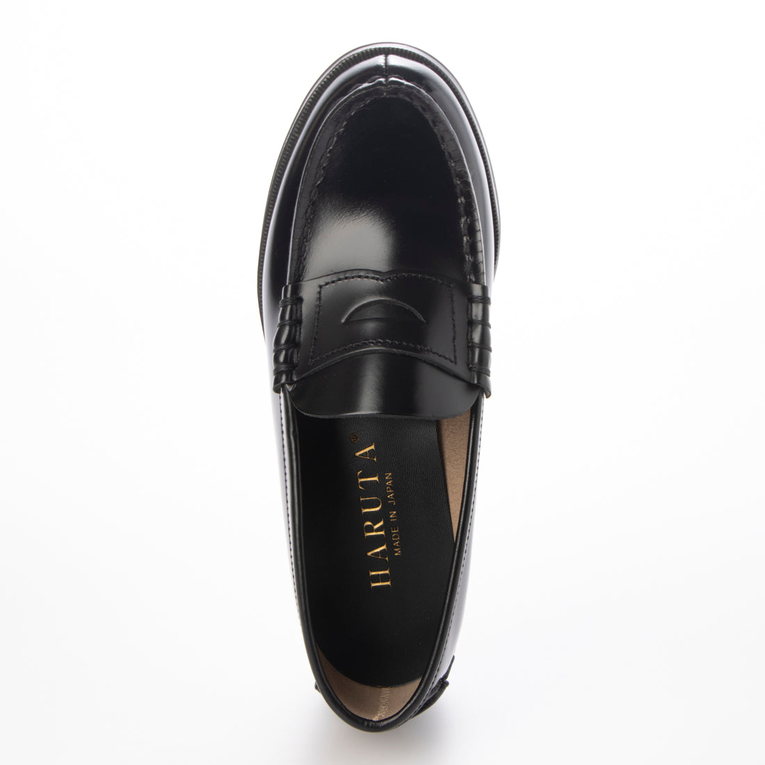 HARUTA Cowhide Coin Loafers 2E 304