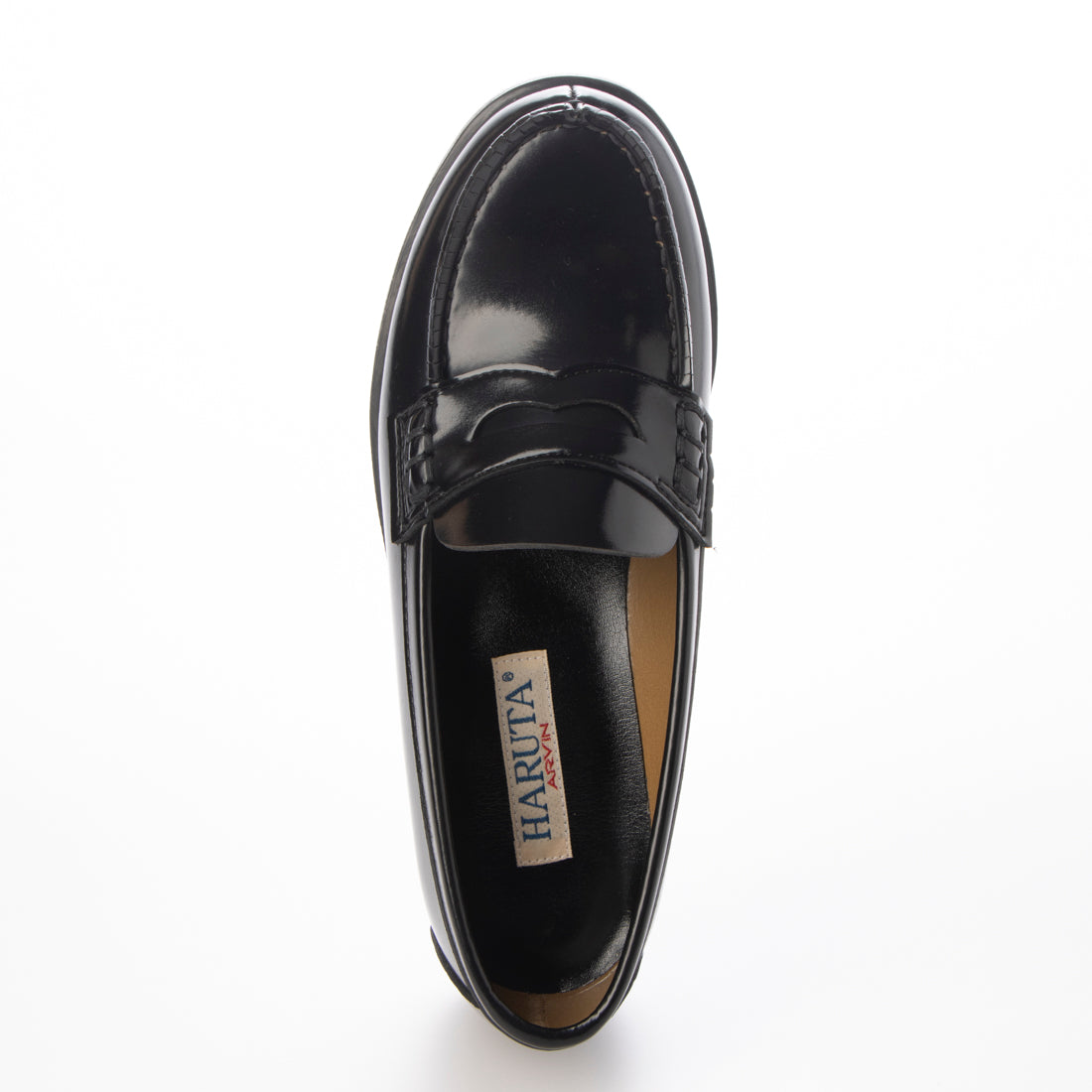 HARUTA Coin Loafers, Wide, 3E, 4505