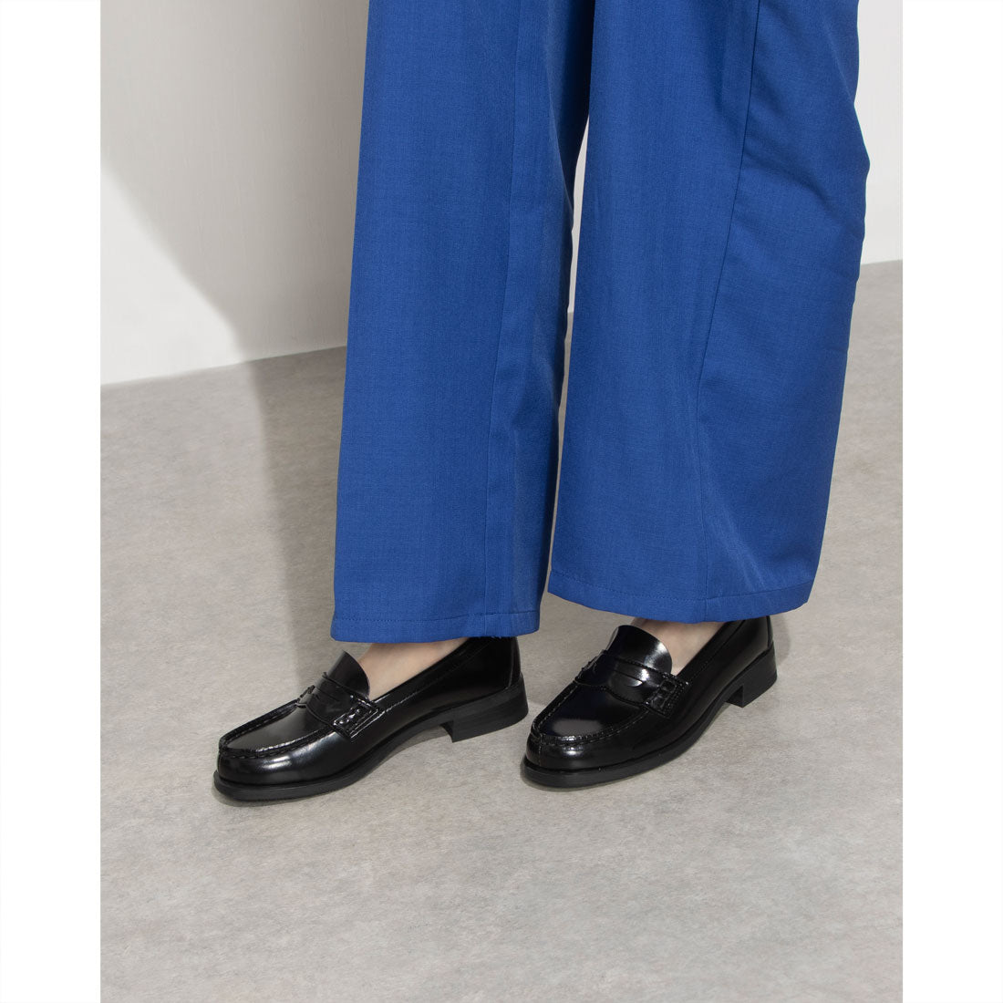 ハルタ HARUTA【日本製/幅広3E】コインローファー 4505 （ブラック） ブラック