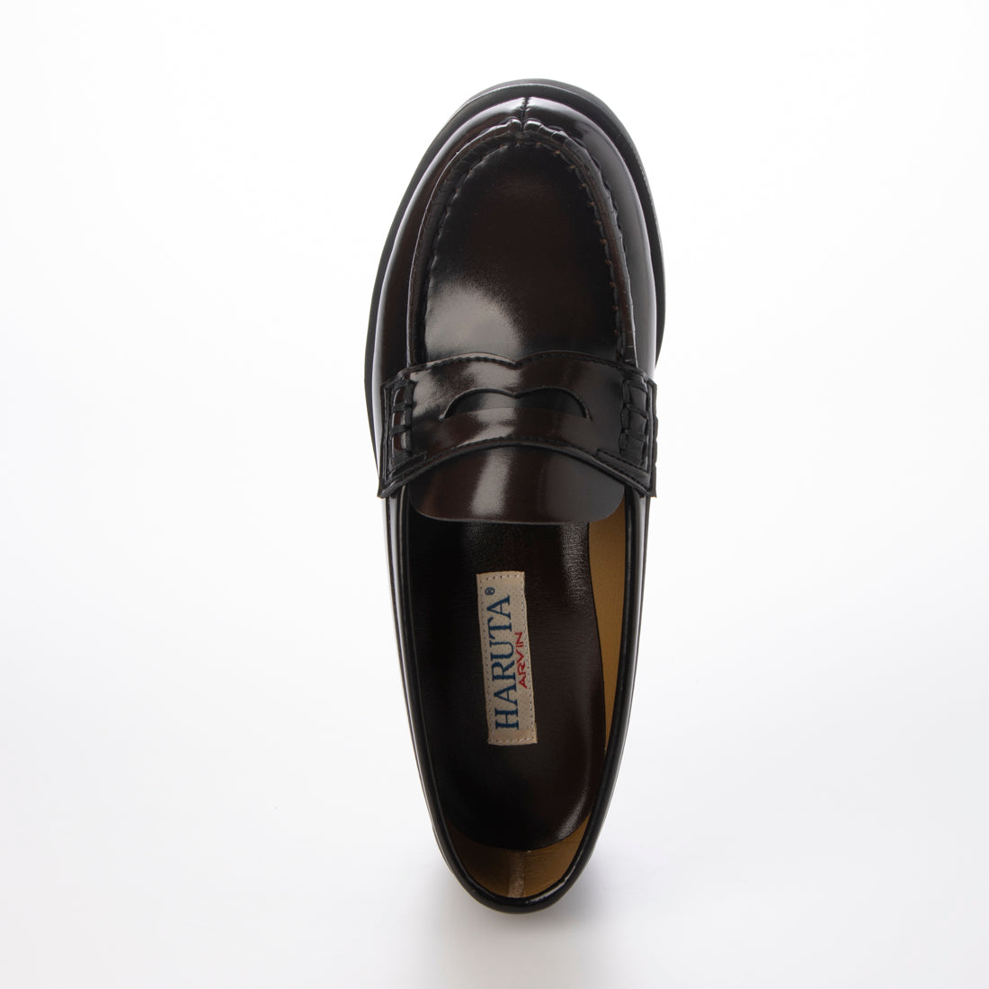 HARUTA Coin Loafers, Wide, 3E, 4505