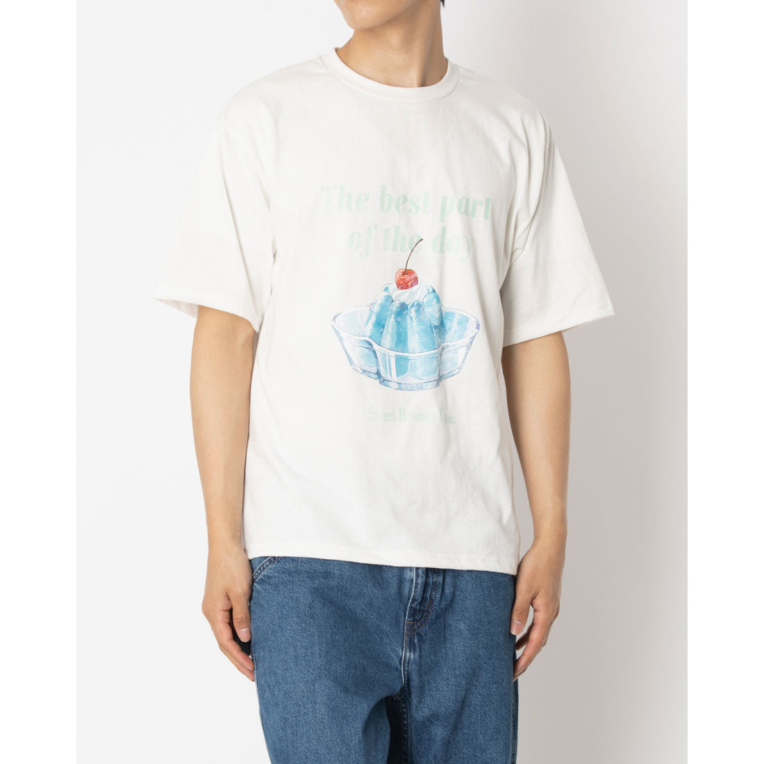 マガジンデモードコンタクト MAGASIN DE MODE CONTACT レトロイラストプリントTシャツ （ホワイト系その他3） ホワイト系その他3