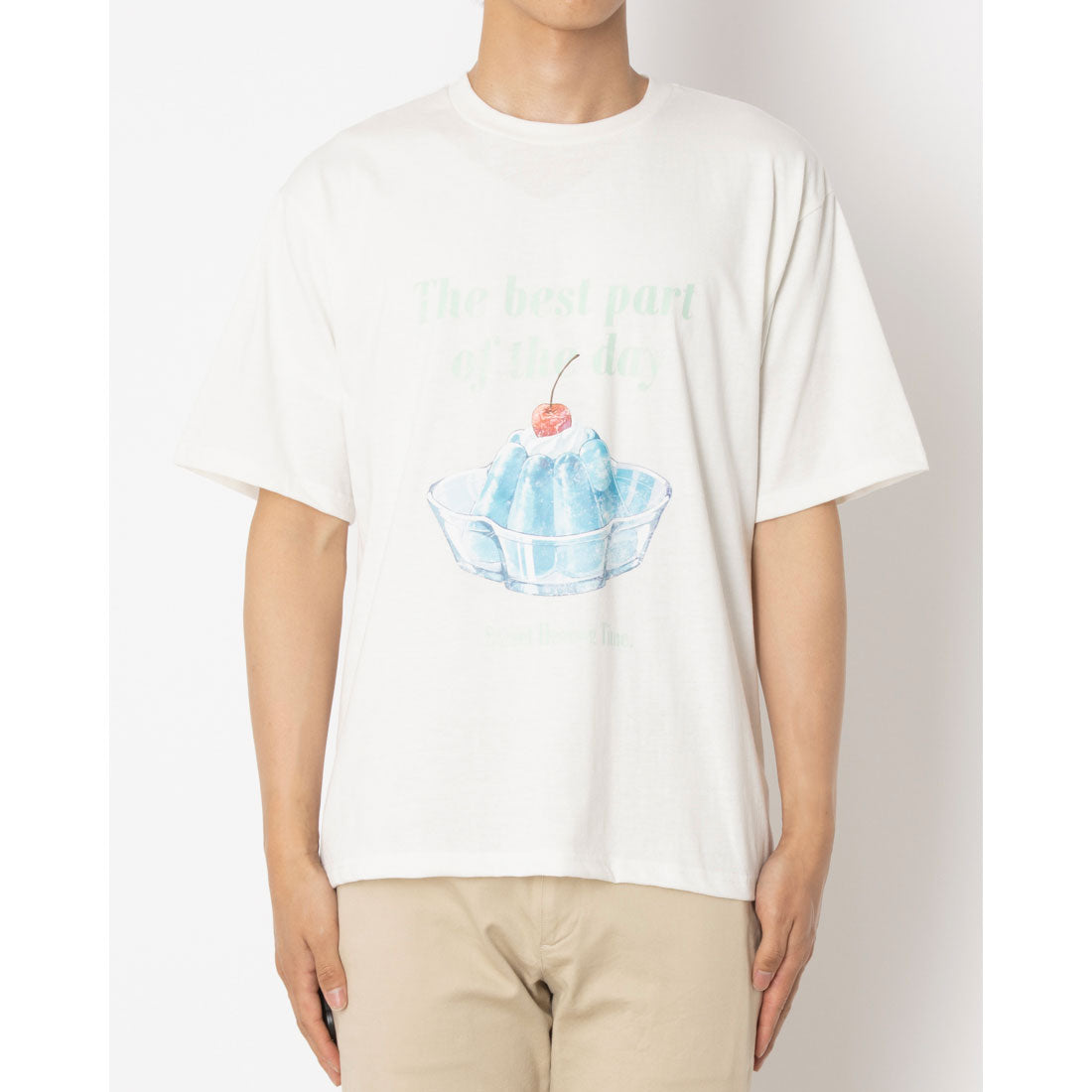 マガジンデモードコンタクト MAGASIN DE MODE CONTACT レトロイラストプリントTシャツ （ホワイト系その他3） ホワイト系その他3