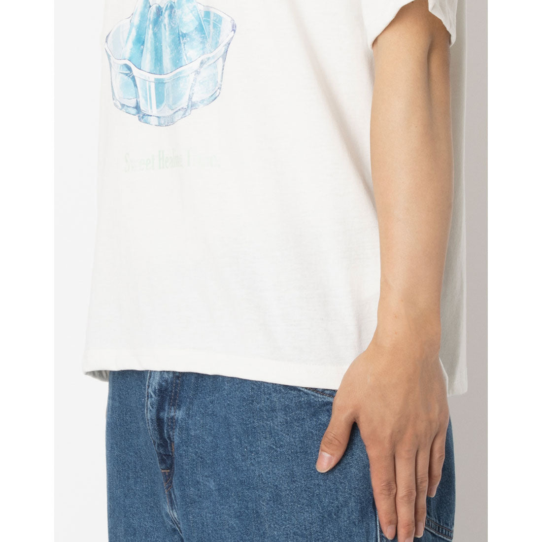 マガジンデモードコンタクト MAGASIN DE MODE CONTACT レトロイラストプリントTシャツ （ホワイト系その他3） ホワイト系その他3