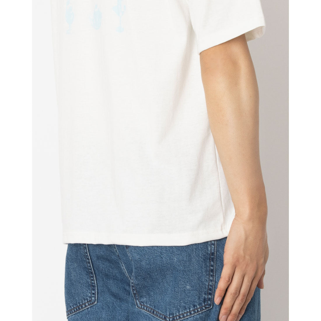 マガジンデモードコンタクト MAGASIN DE MODE CONTACT レトロイラストプリントTシャツ （ホワイト系その他3） ホワイト系その他3