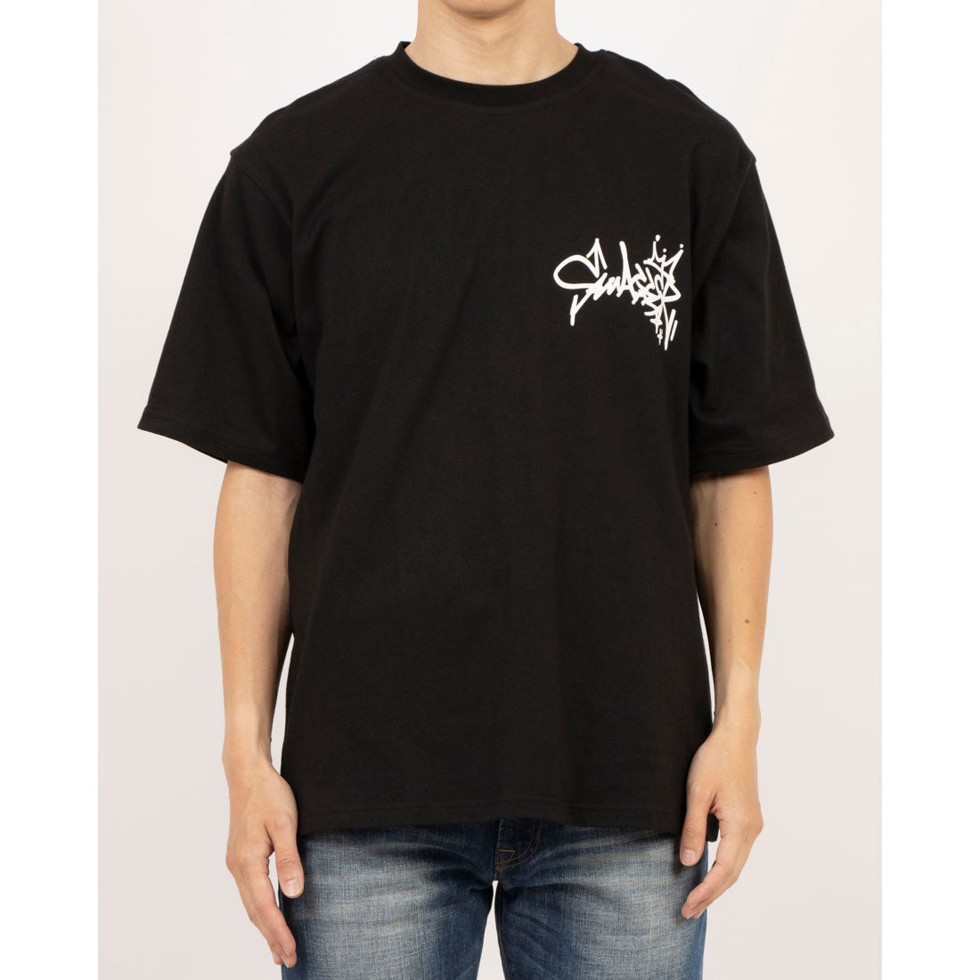 マガジンデモードコンタクト MAGASIN DE MODE CONTACT ビリヤードプリントTシャツ （ブラック） ブラック