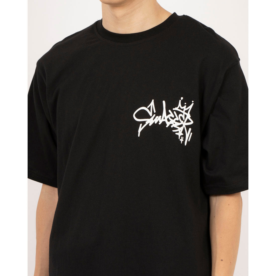 マガジンデモードコンタクト MAGASIN DE MODE CONTACT ビリヤードプリントTシャツ （ブラック） ブラック