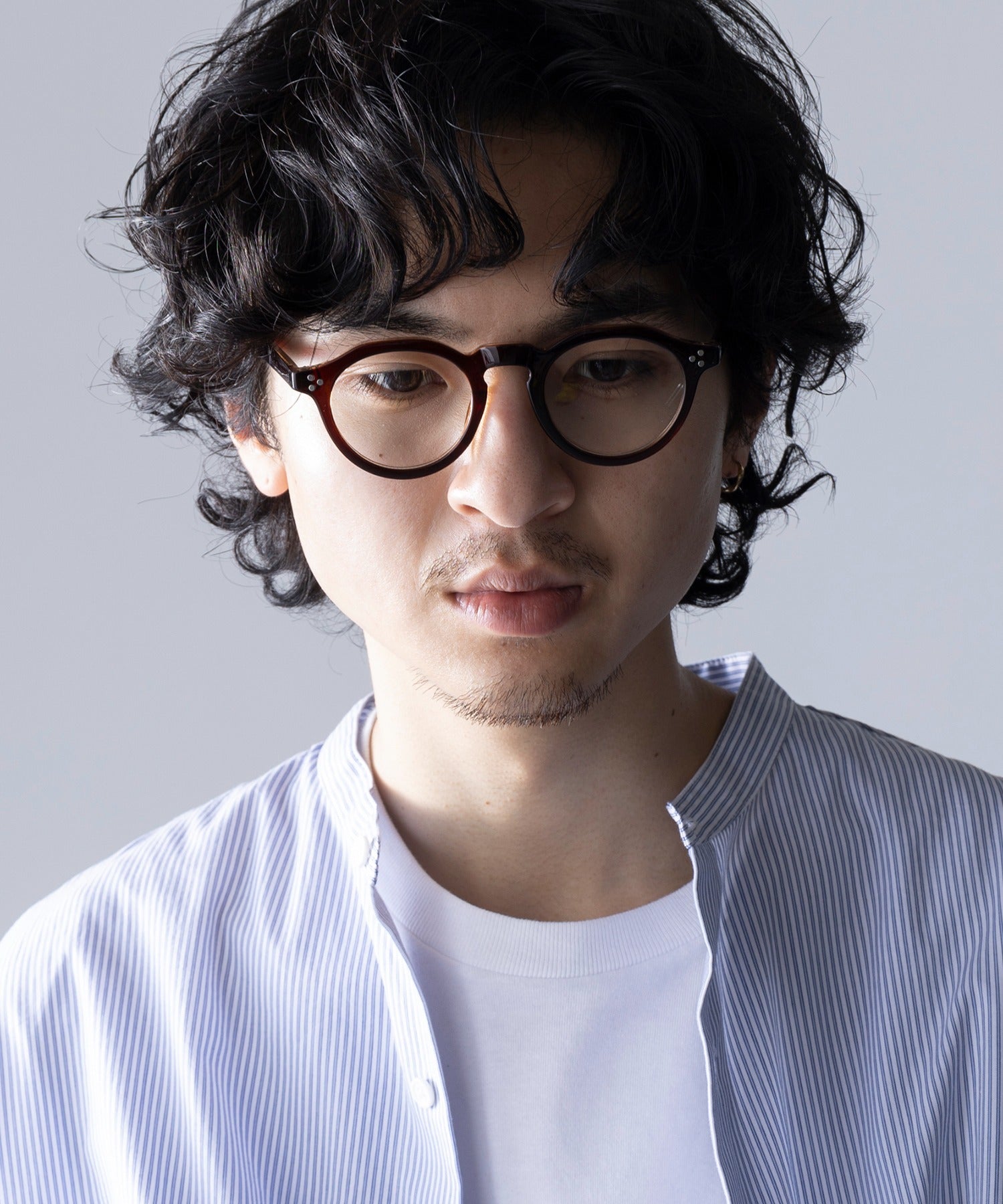 マガジンデモードコンタクト MAGASIN DE MODE CONTACT クラウンパント フラットレンズカラー サングラス TNY （ブラウン） ブラウン