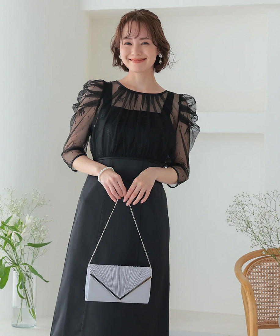 HAREMODE Wedding Bag Ladies Party 2way Clutch Bag Wedding Second Party
