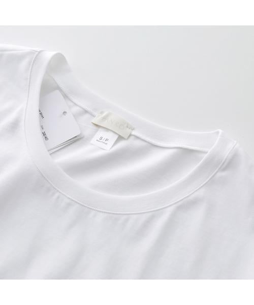 HANRO Tシャツ 07 8662  半袖 カットソー （0101/White） 0101/White