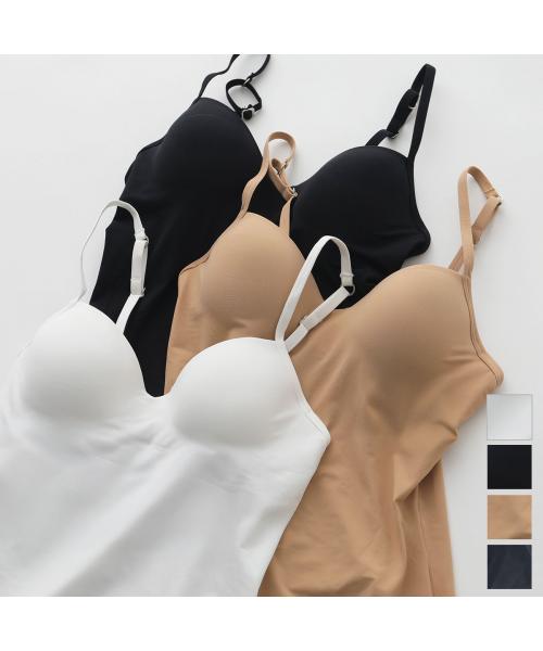HANRO キャミソール ALLURE 07 1462 カップ付き （0199/black） 0199/black