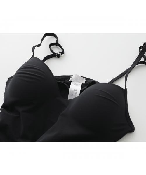 HANRO キャミソール ALLURE 07 1462 カップ付き （0199/black） 0199/black