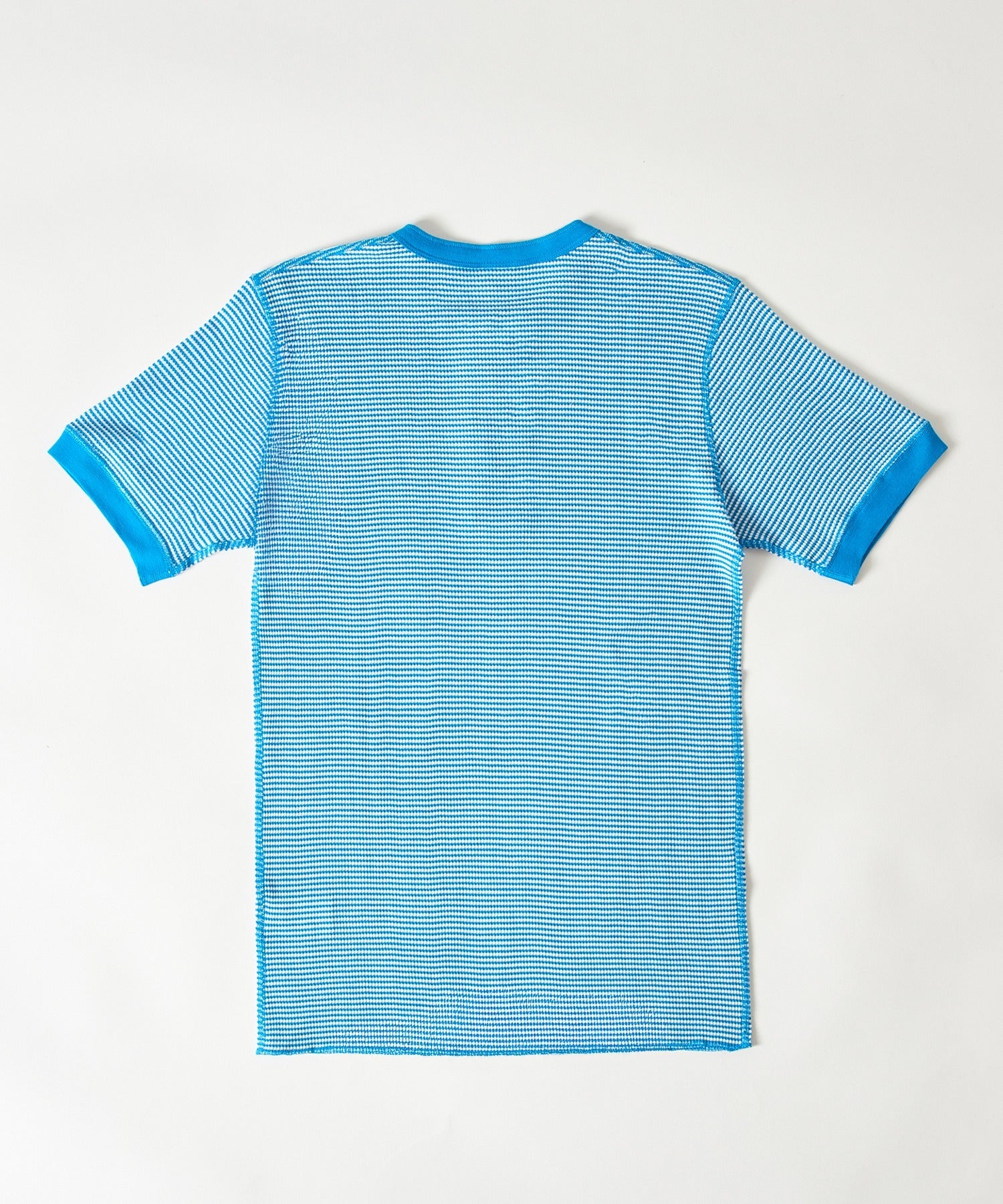 ヘルスニット Healthknit ヘンリーネックワッフル半袖パックTEEシャツ サーマル半袖パックTシャツ 601S （ロイヤルブルー） ロイヤルブルー