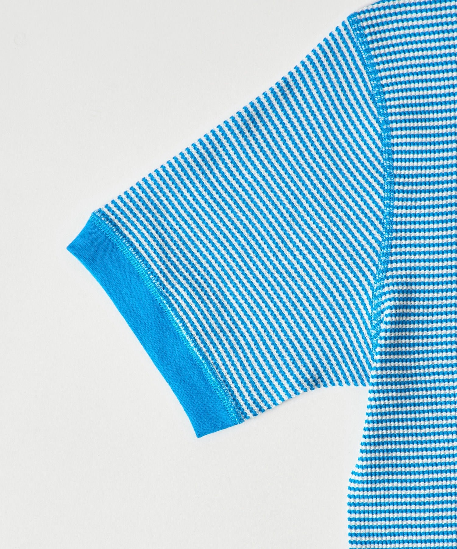 ヘルスニット Healthknit ヘンリーネックワッフル半袖パックTEEシャツ サーマル半袖パックTシャツ 601S （ロイヤルブルー） ロイヤルブルー