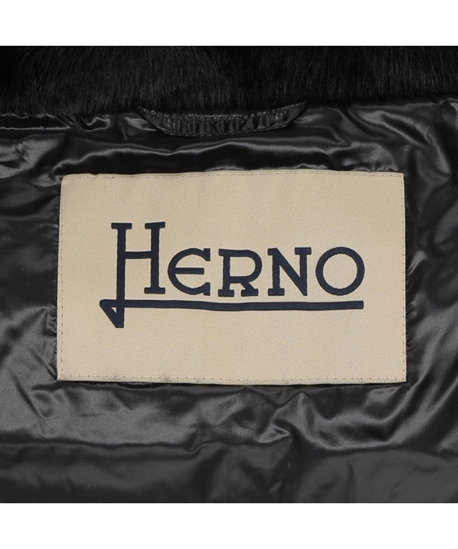 ヘルノ HERNO ヘルノ ダウンジャケット コート ブラック レディース HERNO PI001935D 12630 9300