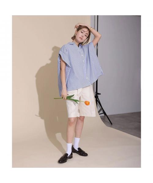 HERENCIA ブラウス Back ribbon blouse H425134 リボン （1/ホワイト） 1/ホワイト