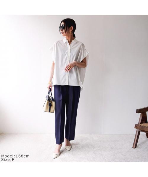 HERENCIA ブラウス Back ribbon blouse H425134 リボン （1/ホワイト） 1/ホワイト