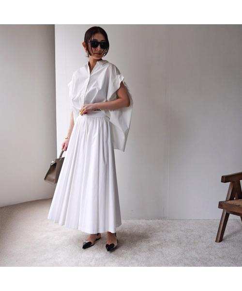 HERENCIA ブラウス Back ribbon blouse H425134 リボン （1/ホワイト） 1/ホワイト