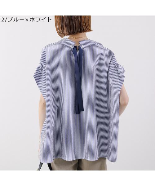 HERENCIA ブラウス Back ribbon blouse H425134 リボン （1/ホワイト） 1/ホワイト