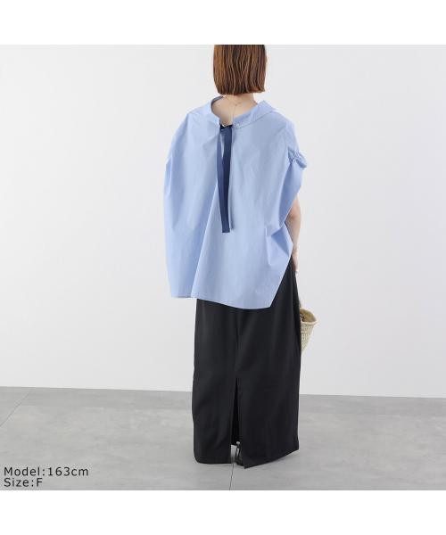 HERENCIA ブラウス Back ribbon blouse H425134 リボン （1/ホワイト） 1/ホワイト