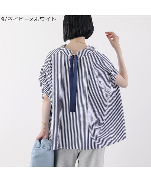 HERENCIA ブラウス Back ribbon blouse H425134 リボン （1/ホワイト） 1/ホワイト